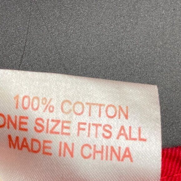 Anheuser-Busch Red Budweiser Adjustable Visor - Picture 4 of 4